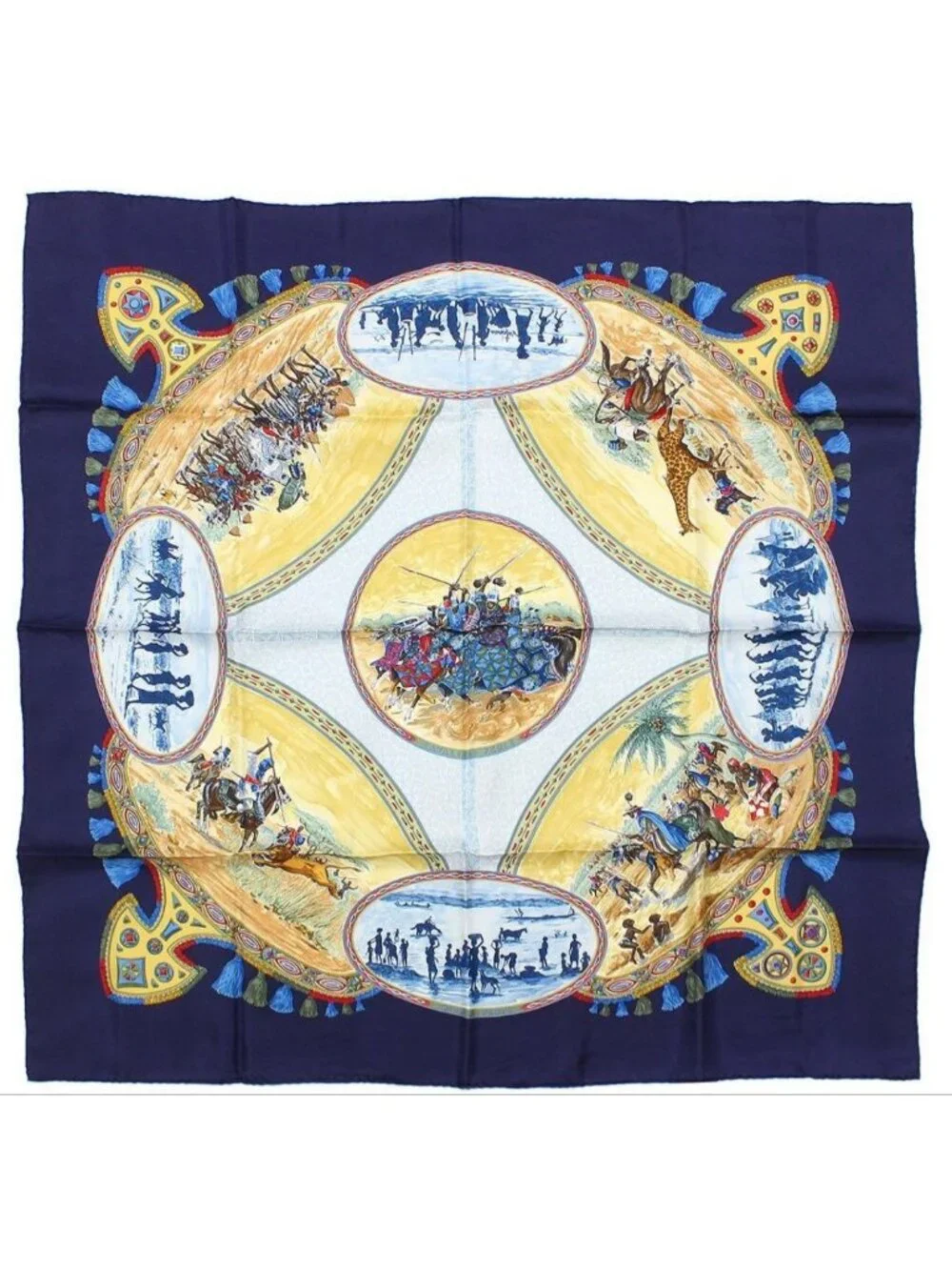 Hermes Carre 90 Silk Scarf - Picture 2 of 8